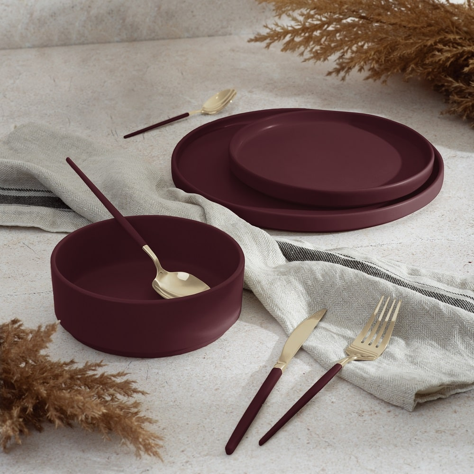 18 pcs dinnerware Berlinger Haus BH10007 Leonardo
