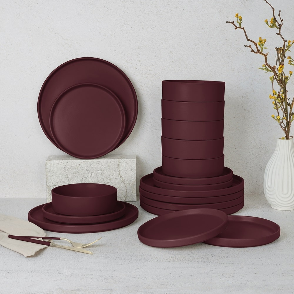 18 pcs dinnerware Berlinger Haus BH10007 Leonardo