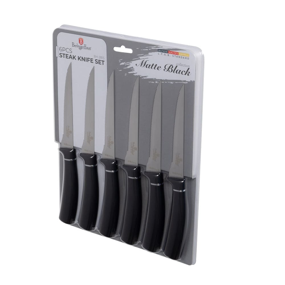 6 pcs steak knife set Berlinger Haus BH 2815