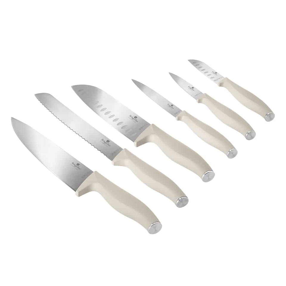 6 pcs knife set Berlinger Haus BH2952 Sahara Collection