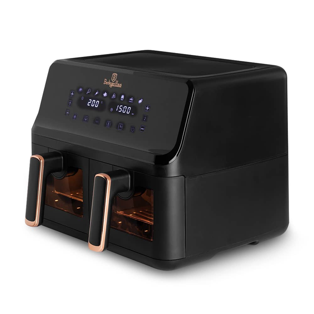 Dual basket air fryer, 4,1L+4,1L, Berlinger Haus BH9469