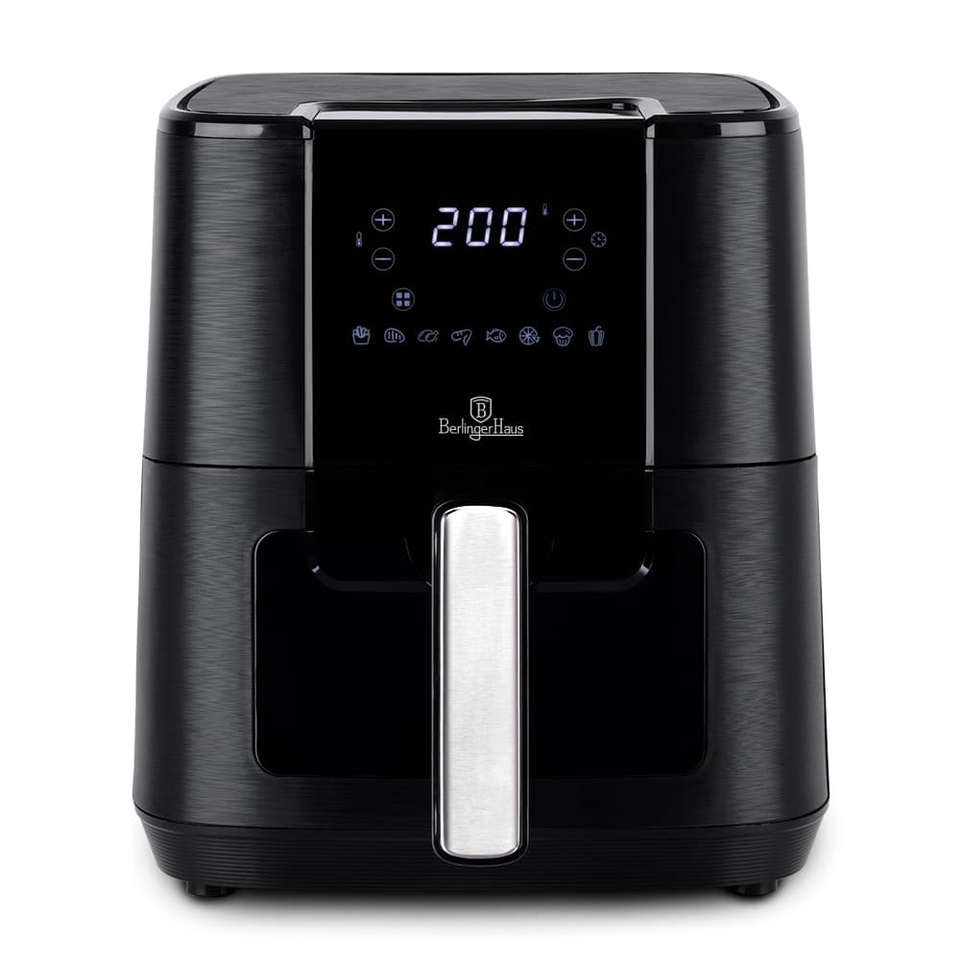 Air fryer, 5,5 L, Berlinger Haus BH 9466 Black Silver