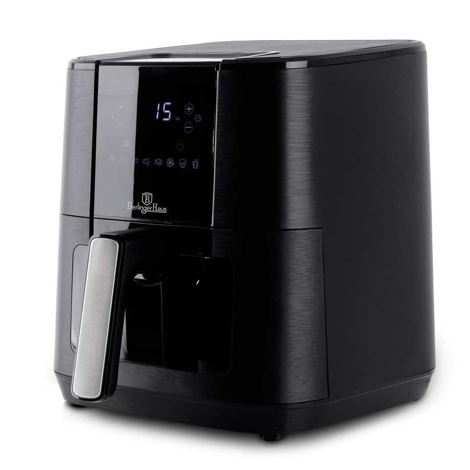 Air fryer, 5,5 L, Berlinger Haus BH 9466 Black Silver
