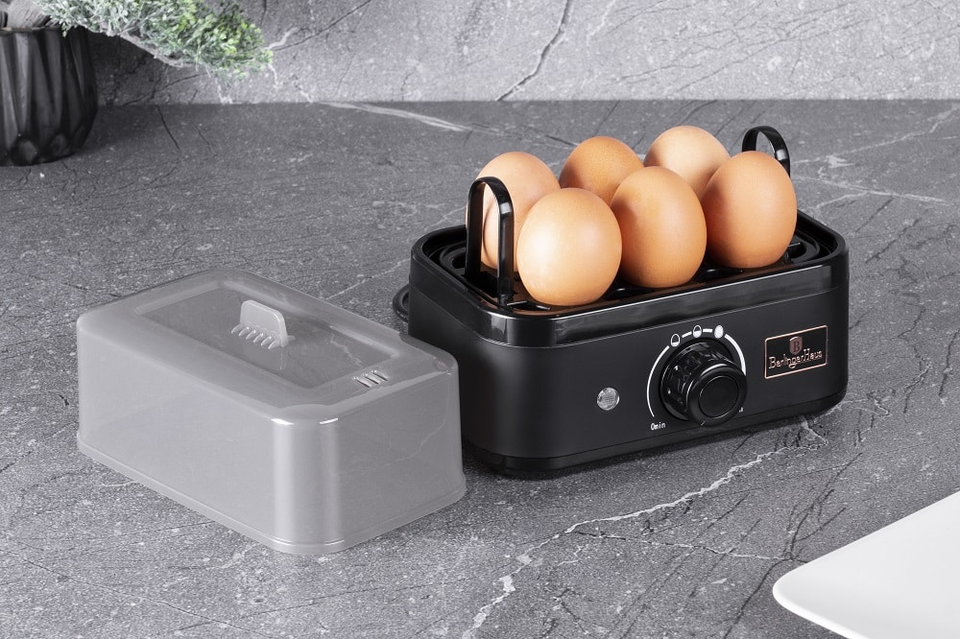 Electric egg boiler Berlinger Hais BH 9474 Black Rose
