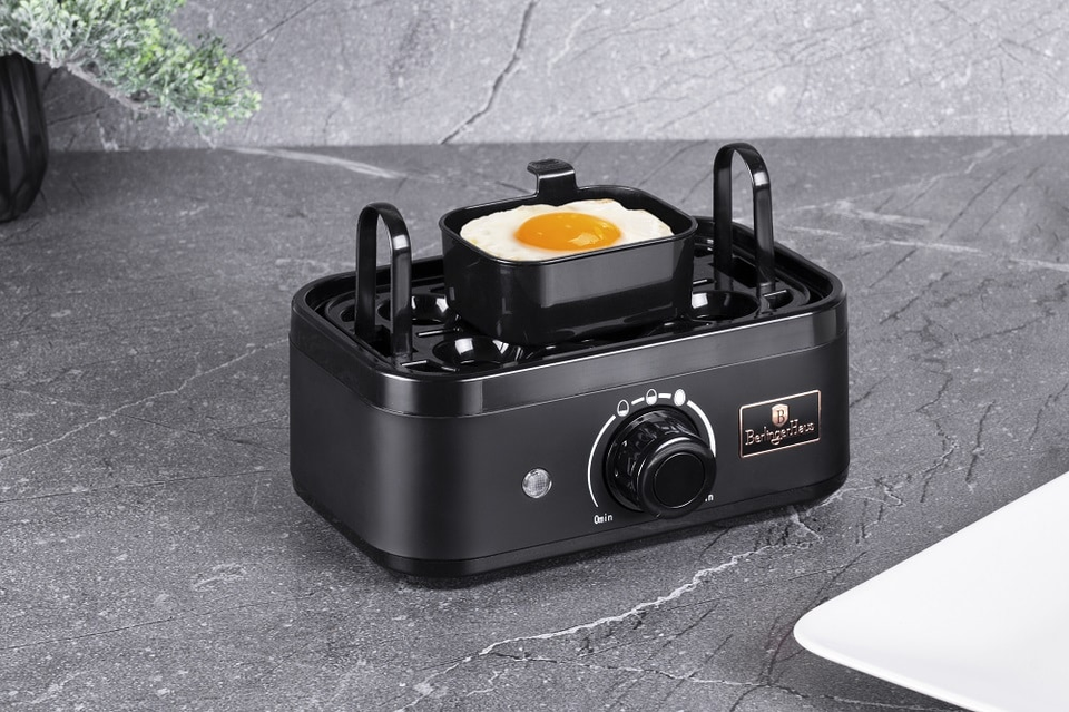 Electric egg boiler Berlinger Hais BH 9474 Black Rose