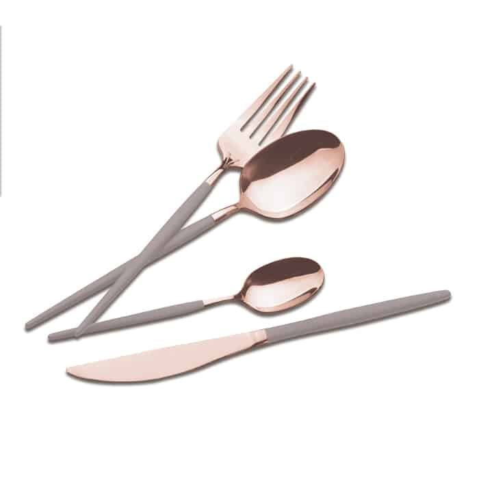24 pcs cutlery set Berlinger Haus BH 3071 Taupe Collection