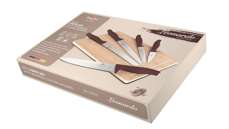 6 pcs knife set Berlinger Haus BH 2965 Leonardo
