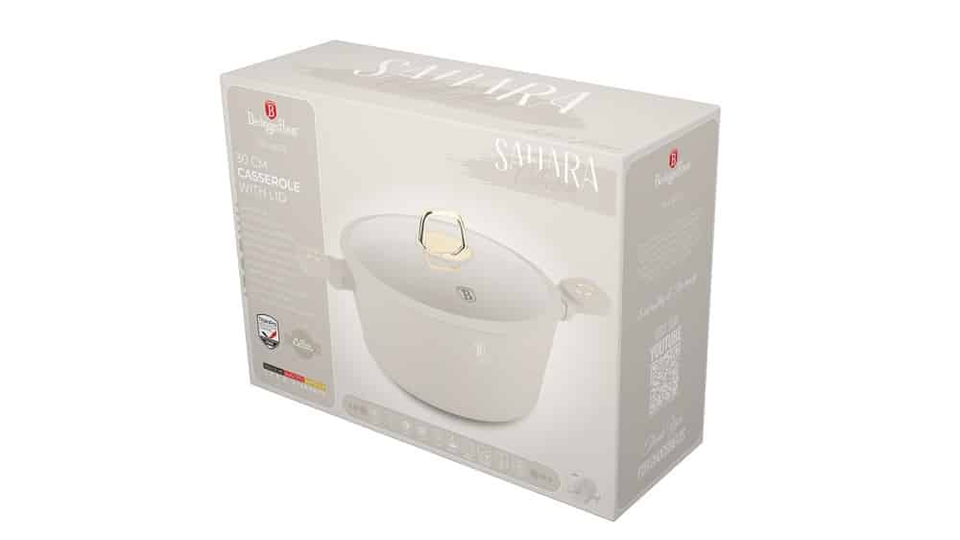Casserole with lid,30 cm Berlinger Haus BH 8073 Sahara