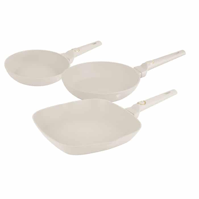3 pcs frypan set Berlinger Haus BH 8079 Sahara Collection