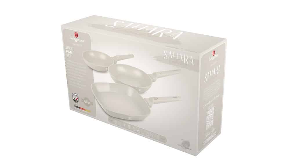 3 pcs frypan set Berlinger Haus BH 8079 Sahara Collection