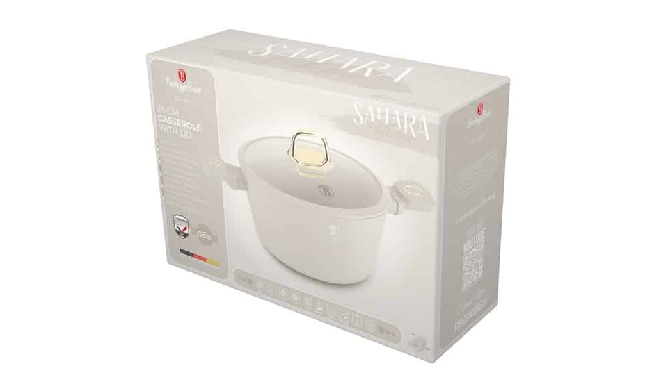 Casserole with lid, 24 cm Berlinger Haus BH 8071Sahara