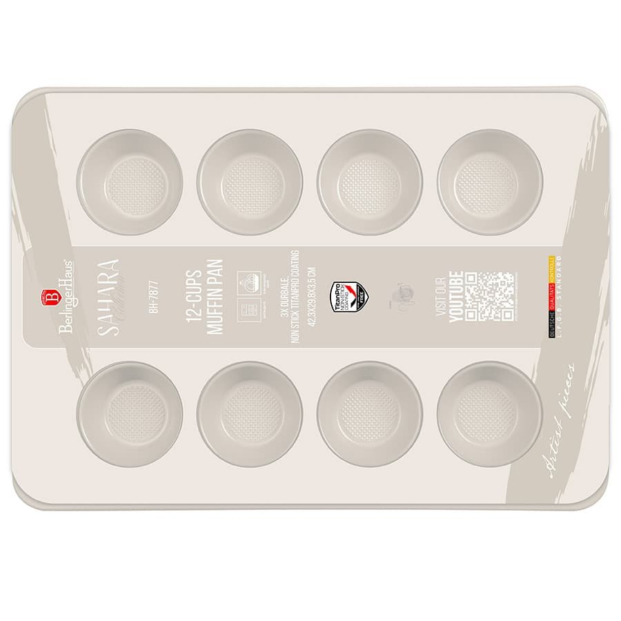 12cups muffin pan Berlinger Haus BH 7877 Sahara Collection