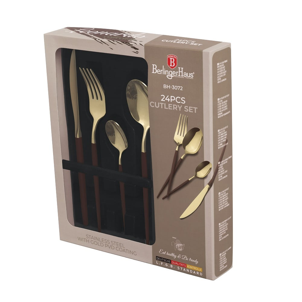 24 pcs cutlery set Berlinger Haus BH3072 Leonardo Collection