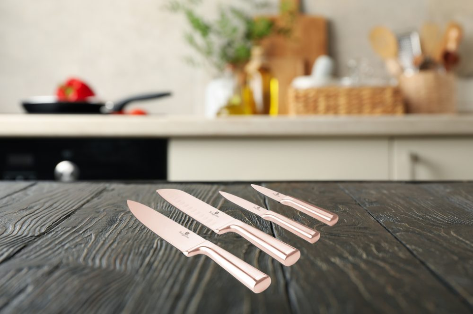 Kitchen Knife Set Berlinger Haus BH 2977 Taupe Collection