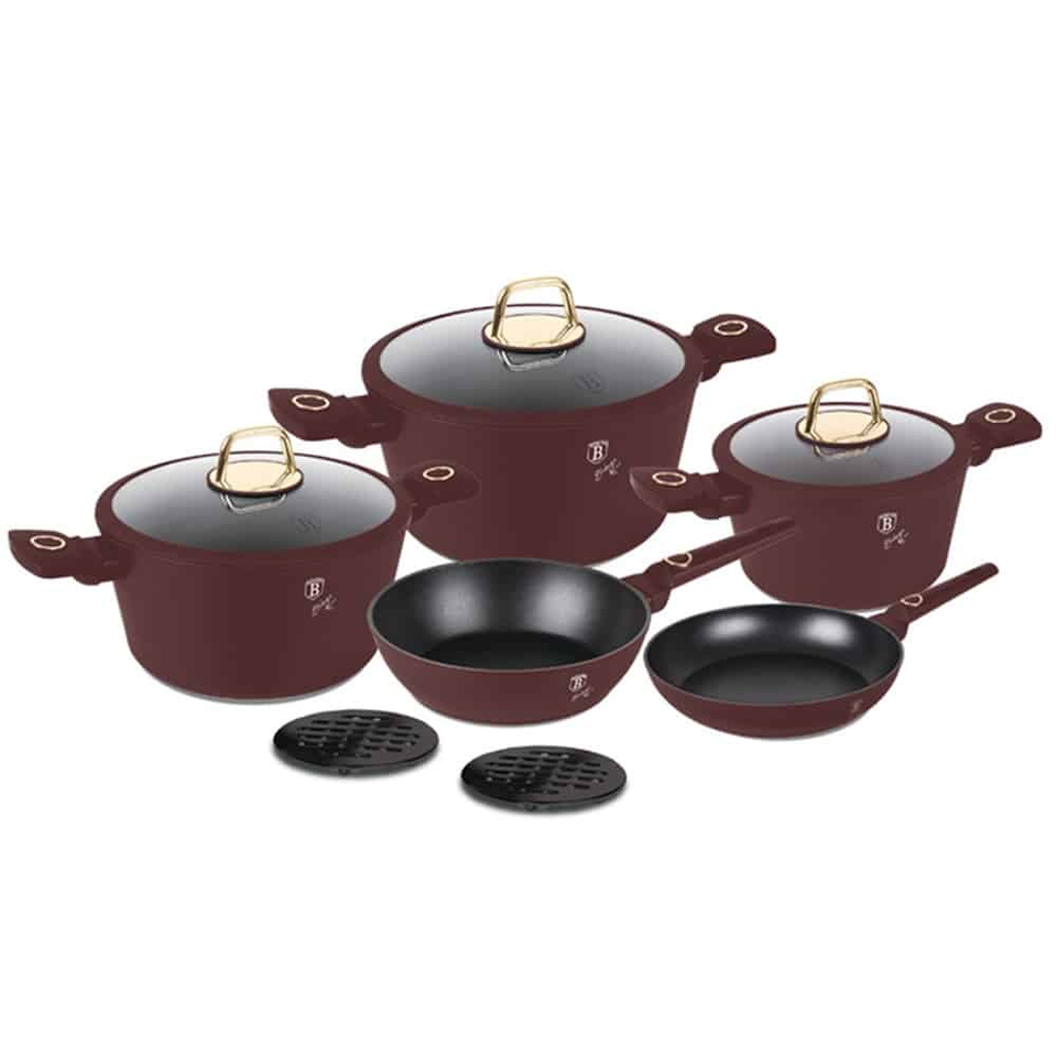 10 pcs cookware set Berlinger Haus BH 8050 Leonardo
