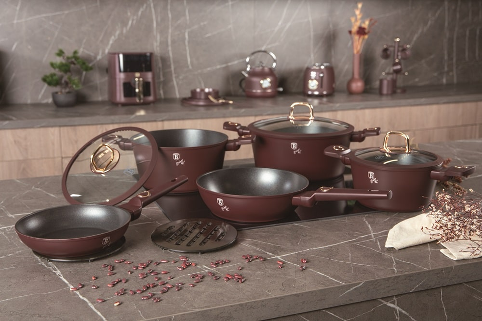 10 pcs cookware set Berlinger Haus BH 8050 Leonardo