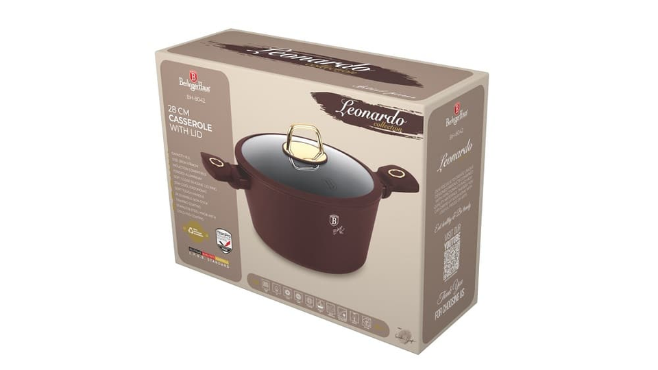 Casserole with lid,28 cm Berlinger Haus BH 8042 Leonardo