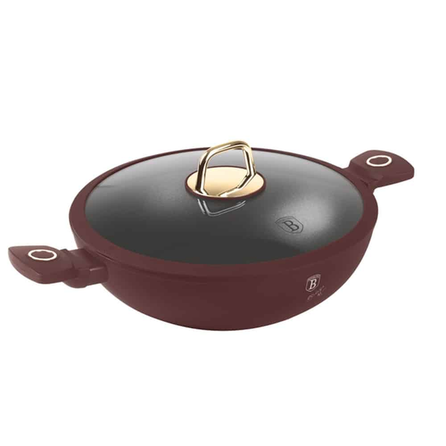 Casserole Wok with lid,30 cm Berlinger Haus BH8035 Leonardo