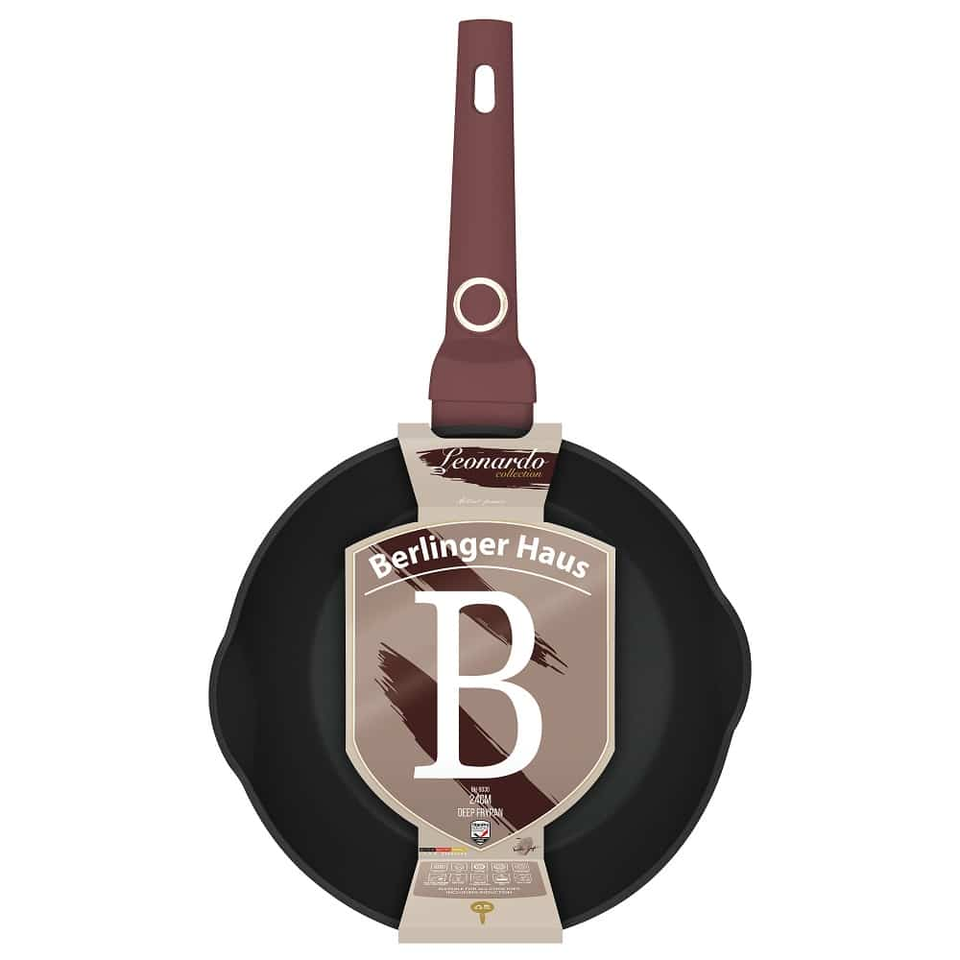 Deep frypan with 2mouth,24 cm Berlinger Haus BH8030 Leonardo