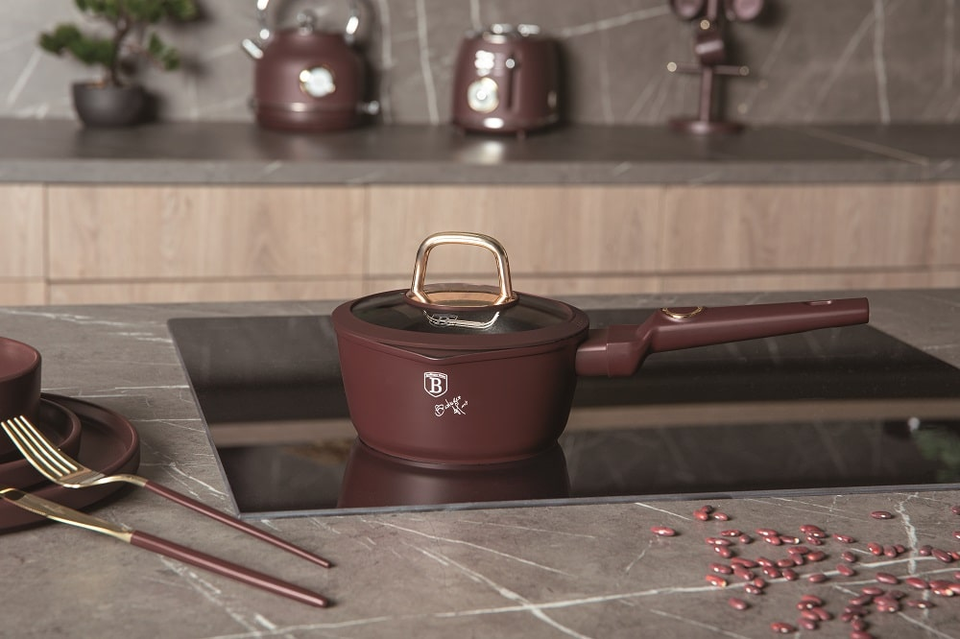 Sauce pan with lid,16 cm Berlinger Haus BH 8028 Leondrdo