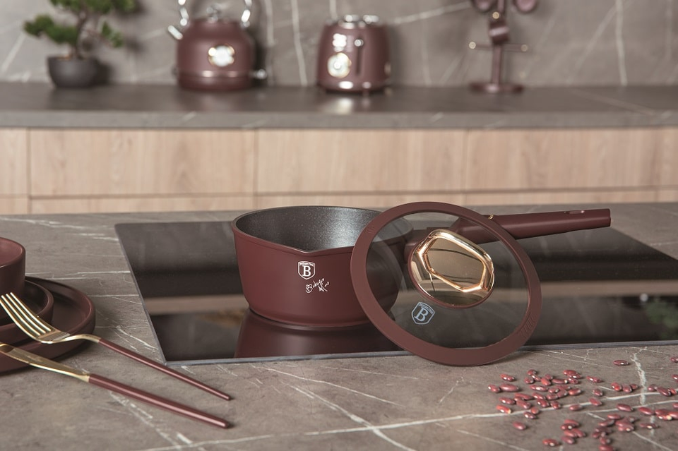 Sauce pan with lid,16 cm Berlinger Haus BH 8028 Leondrdo