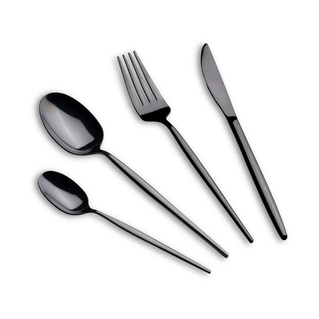 24 pcs cutlery set Berlinger Haus BH 3069 Black