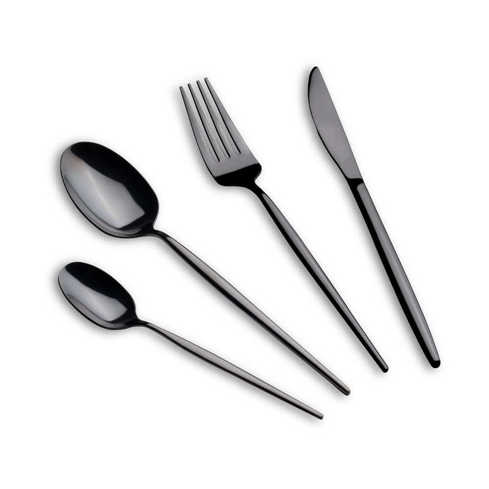 24 pcs cutlery set Berlinger Haus BH 3069 Black