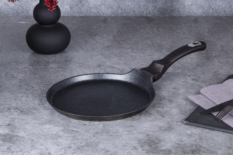Pancake pan, 28 cm Berlinger Haus BH 7132 Shiny Black