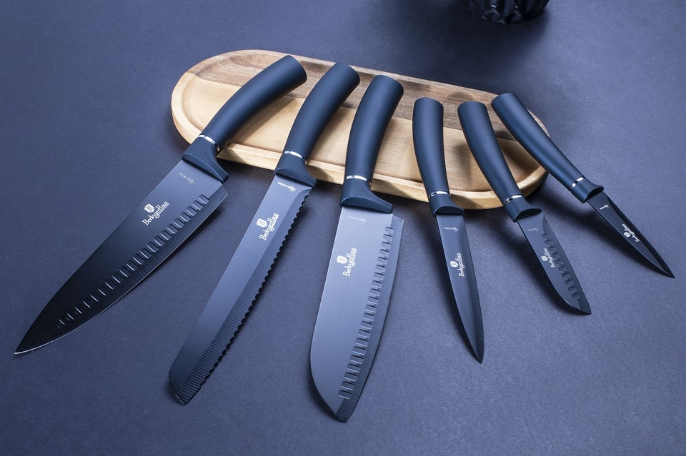 6 pcs knife set Berlinger Haus BH 2514 Aquamarine