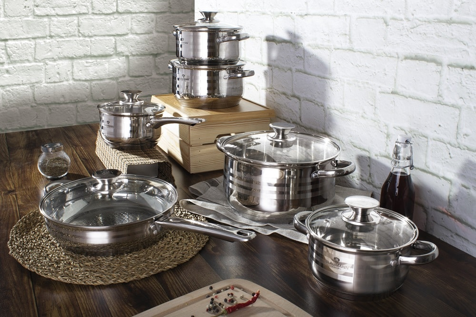 Blaumann BL 1031 12-Piece Jumbo Cookware Set