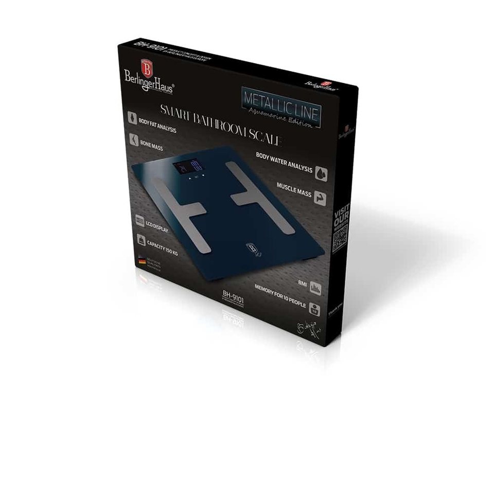 Digital bathroom BODYFAT scale Berlinger Haus BH9101