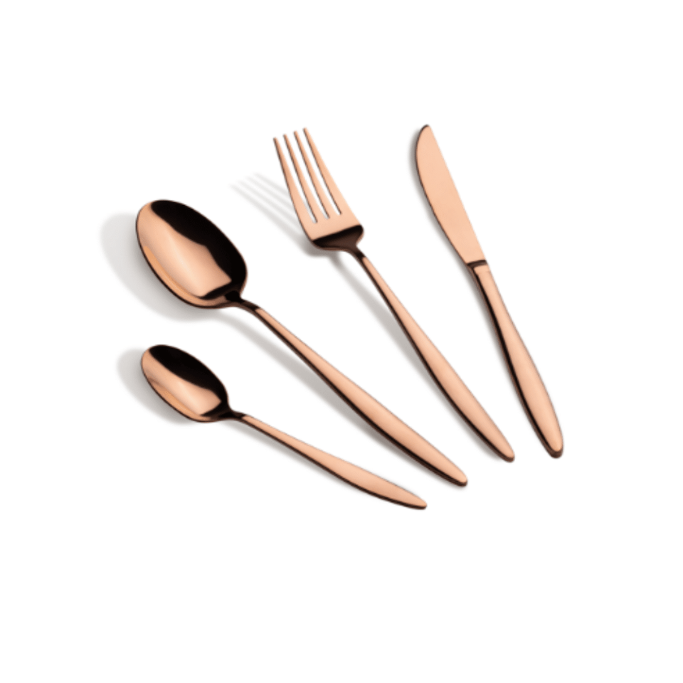 24 pcs cutlery set,Berlinger Haus BH3062 rose gold