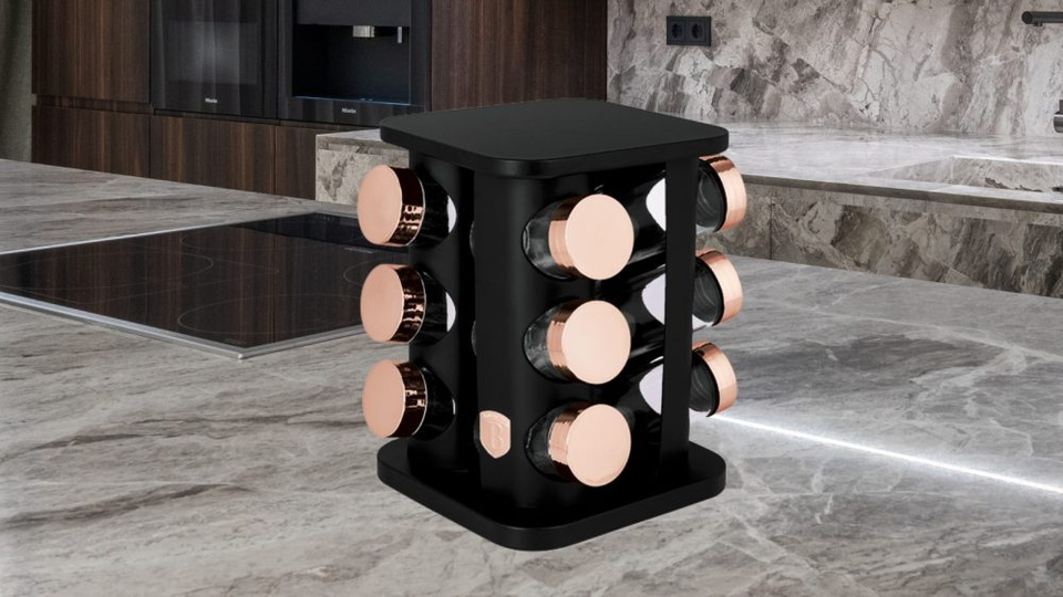 Berlinger Haus BH8559 3-Piece Square Spice Rack