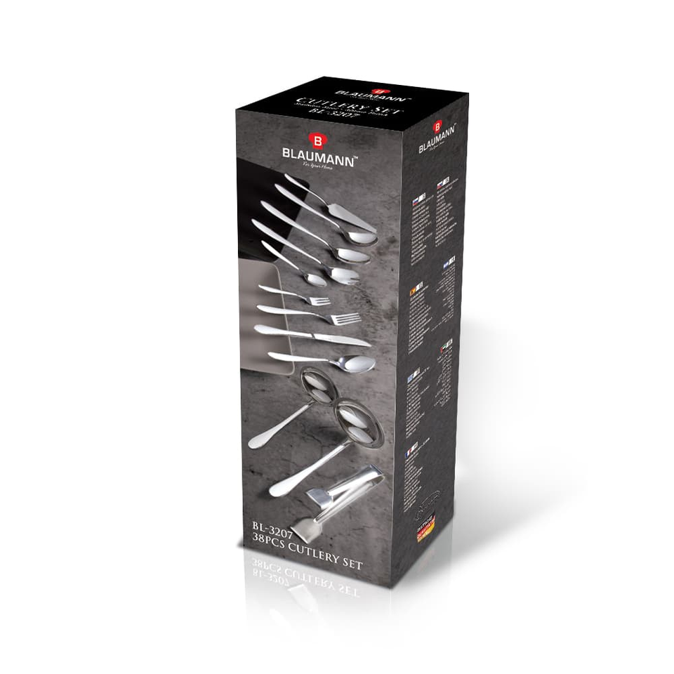 38 pcs cutlery set, mirror Blaumann BL 3207