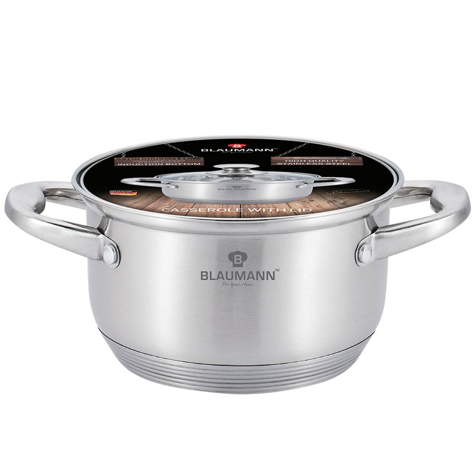 Premium Casserole with lid, 22 cm Blaumann BL3457