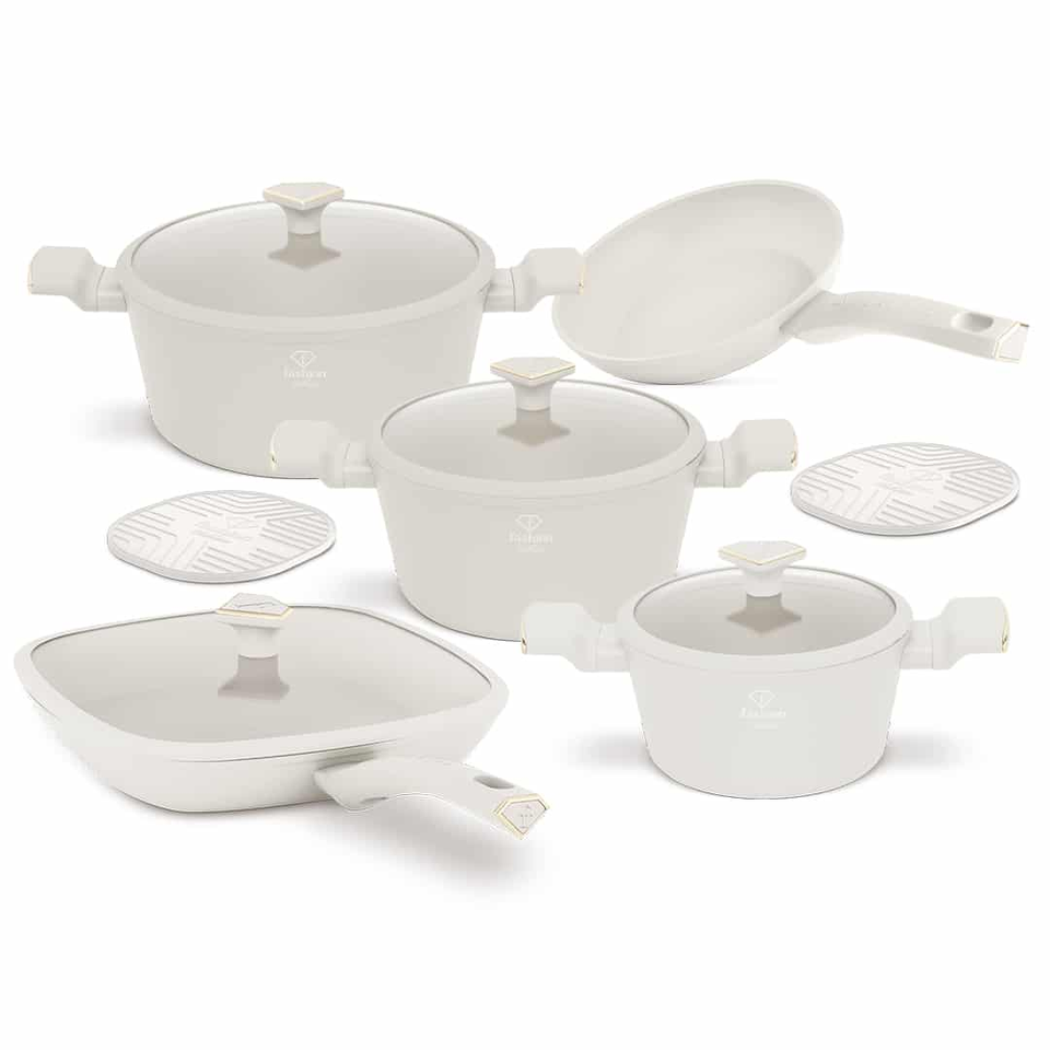 11-Piece Cookware Set FTV0080 | Fashion by Berlinger Haus