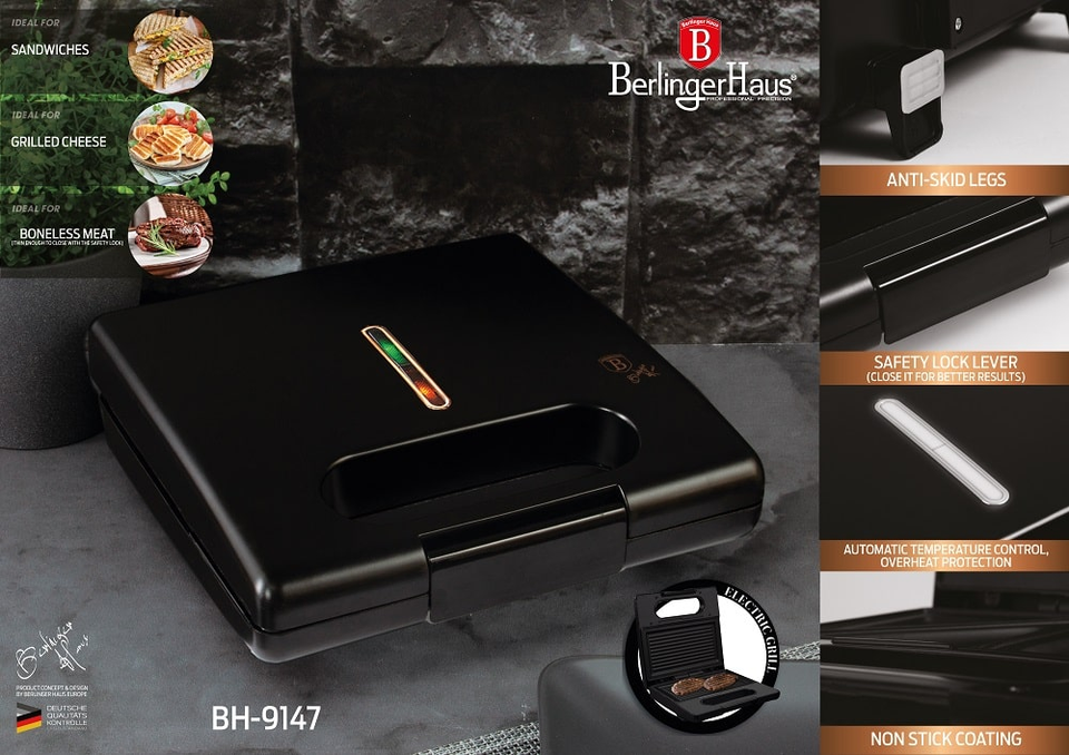 Elevate Cooking with BerlingerHaus BH9147 The Ultimate Grill
