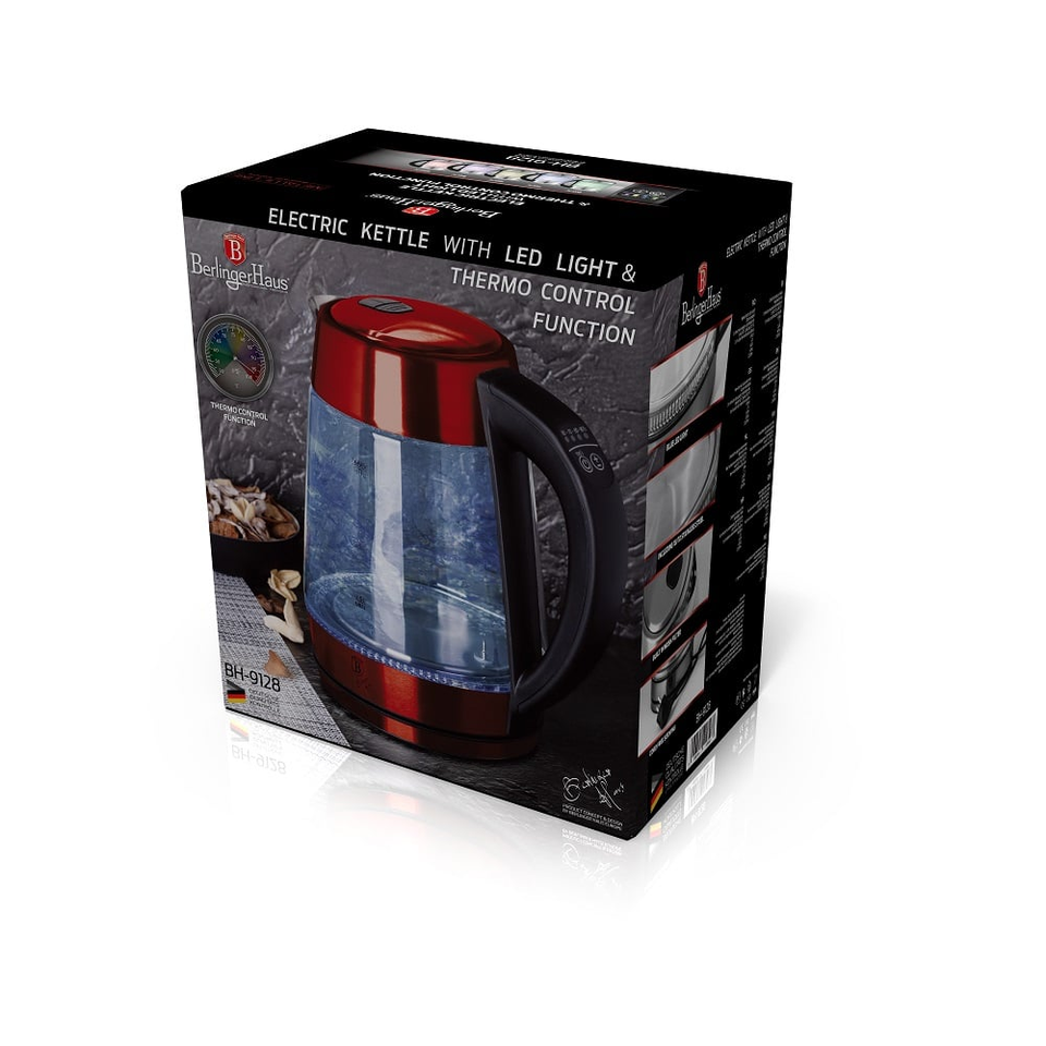 Electric glass kettle Berlinger Haus BH 9128