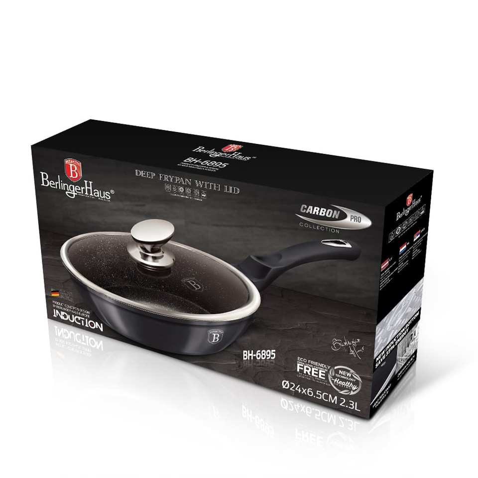 Deep frypan with lid, 24 cm Berlinger Haus BH 6895