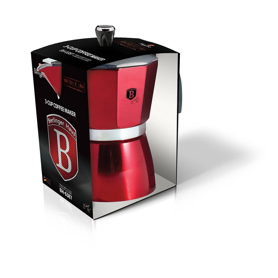 Coffee maker, 3 cups Berlinger Haus BH 6387