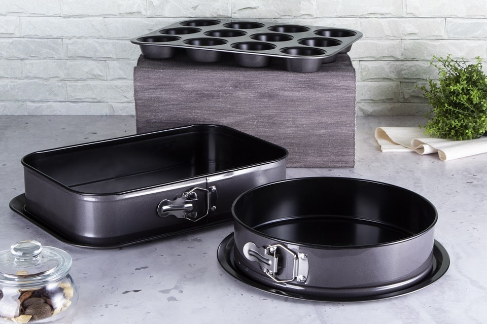 3 pcs springform set with muffin pan Berlinger Haus BH 7637