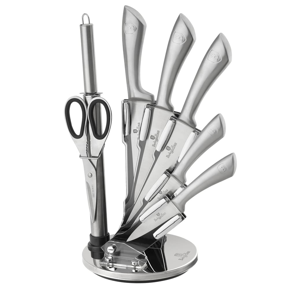 8 pcs knife set with acrylic stand Berlinger Haus BH-ST8S