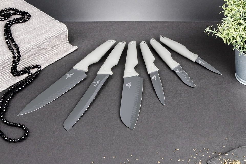6 pcs knife set Berlinger Haus BH 2834 Aspen