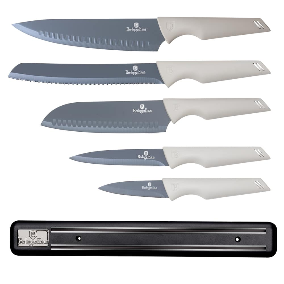 Berlinger Haus BH2839 6-Piece Knife Set with Magnetic Hanger