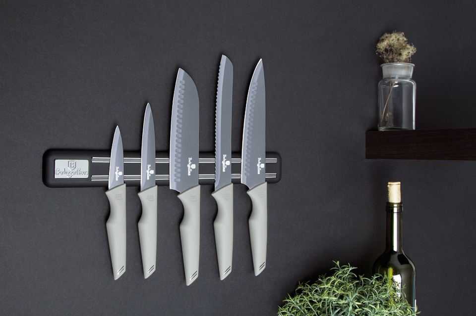 Berlinger Haus BH2839 6-Piece Knife Set with Magnetic Hanger
