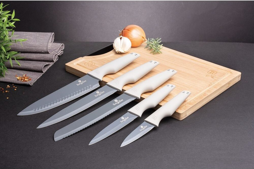 Berlinger Haus BH2839 6-Piece Knife Set with Magnetic Hanger
