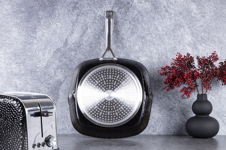 Grill pan, 28 cm Berlinger Haus BH 6658 Shine Basalt