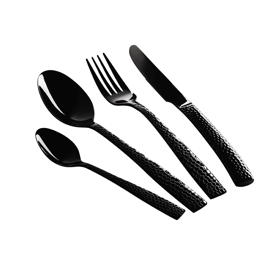 24-Piece Cutlery Set Berlinger Haus BH/2618 Mirror Black