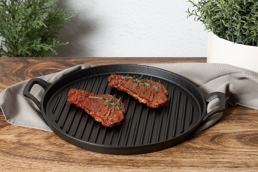 Round grill plate, 30 cm, cast iron Berlinger Haus LP-BH -191