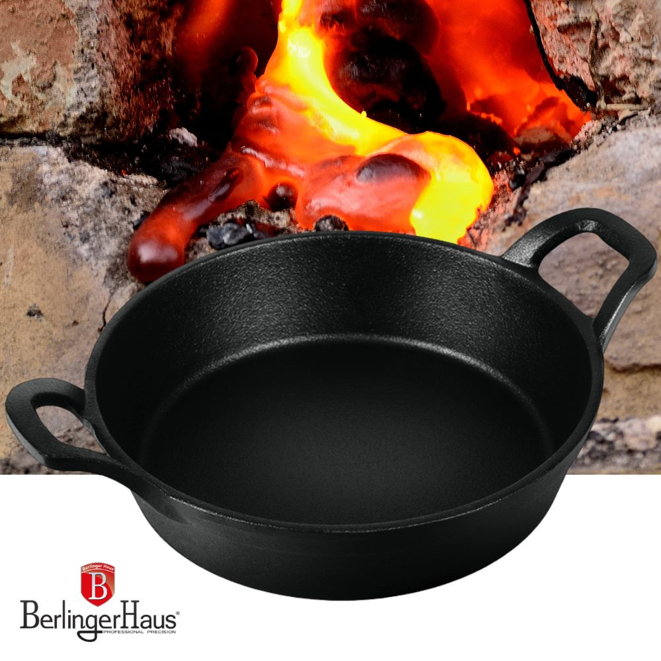 Shallow pot, 18 cm, cast iron Berlinger Haus LP-BH 188